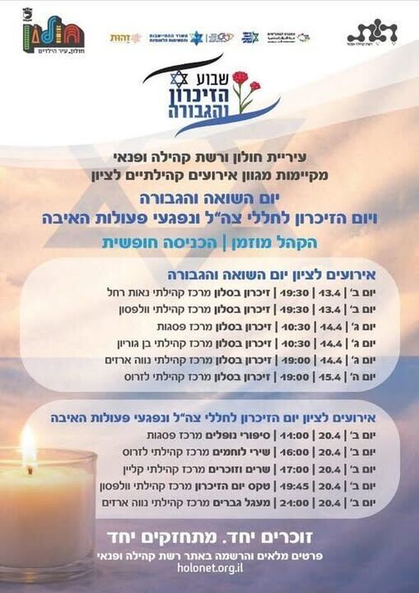 צילום מתוך דף הפייסבוק מרכז קהילתי נווה ארזים