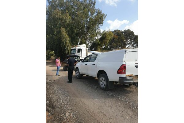 תמונת ארכיון מפעילות האכיפה בעיר