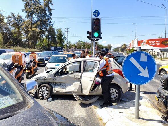 מהזירה - צילום: איחוד הצלה רחובות