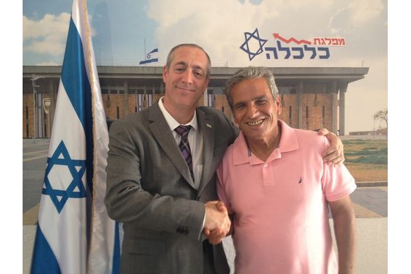יוסי בובליל ודני גולדשטיין יור מפלגת כלכלה