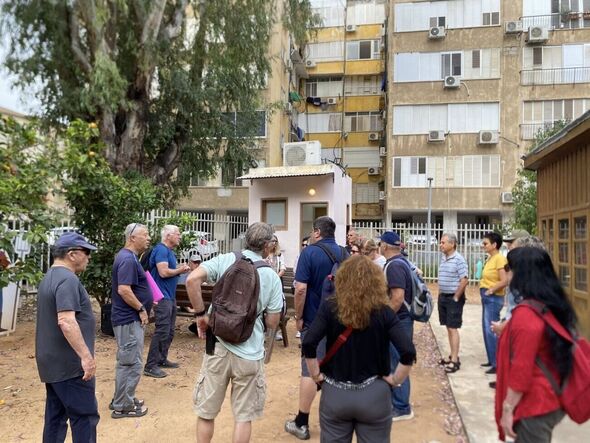 צילום מתוך דף הפייסבוק המחלקה לשימור אתרים וקשרי חוץ -עיריית פתח תקוה