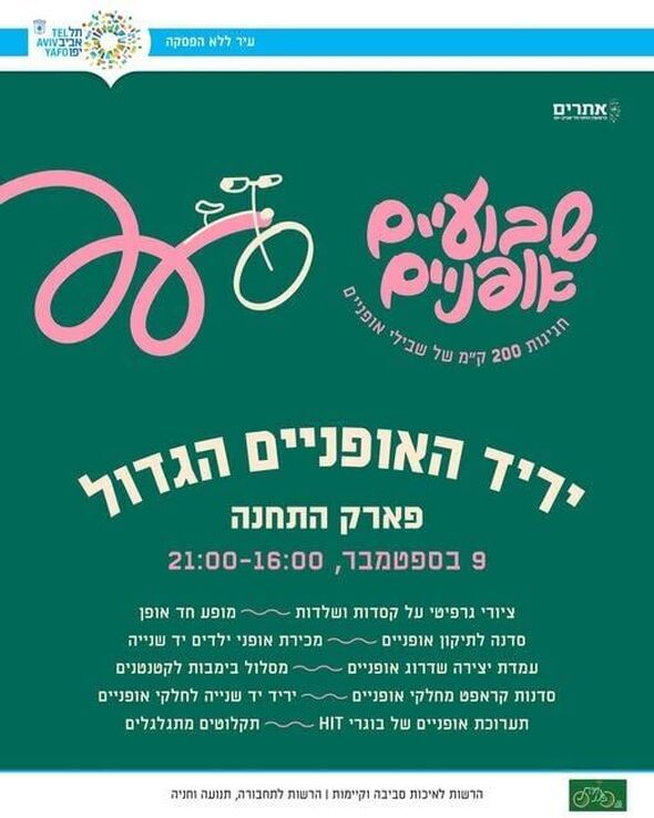 צילום מתוך דף הפייסבוק פארק התחנה תל אביב-יפו