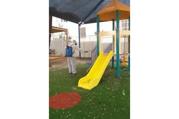 חיטוי גנים ברחובות