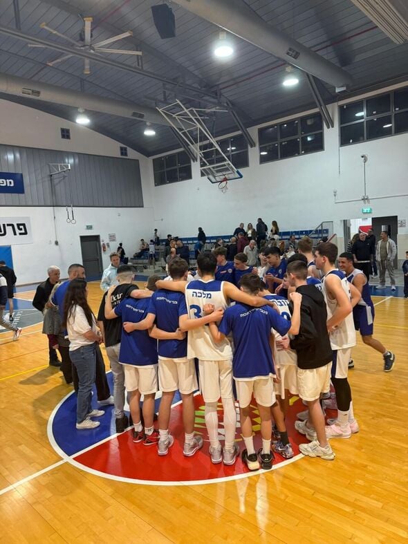 צילום מתוך דף הפייסבוק מכבי רחובות מחלקת הנוער כדורסל