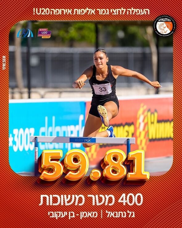 צילום:קרדיט צילום: רועי כפיר, איגוד האתלטיקה