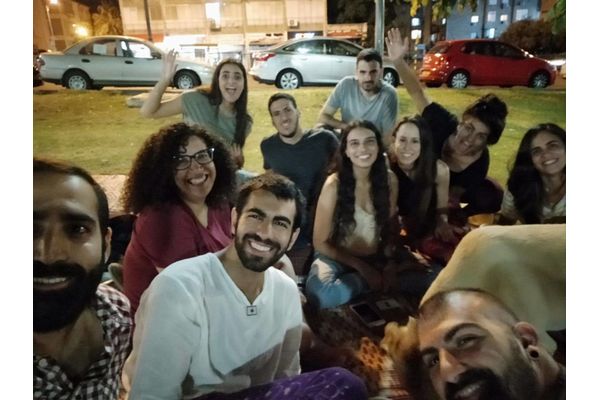המתנדבים בפיקניק החברתי