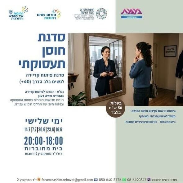 צילום מתוך דף הפייסבוק פורום נשים רחובות