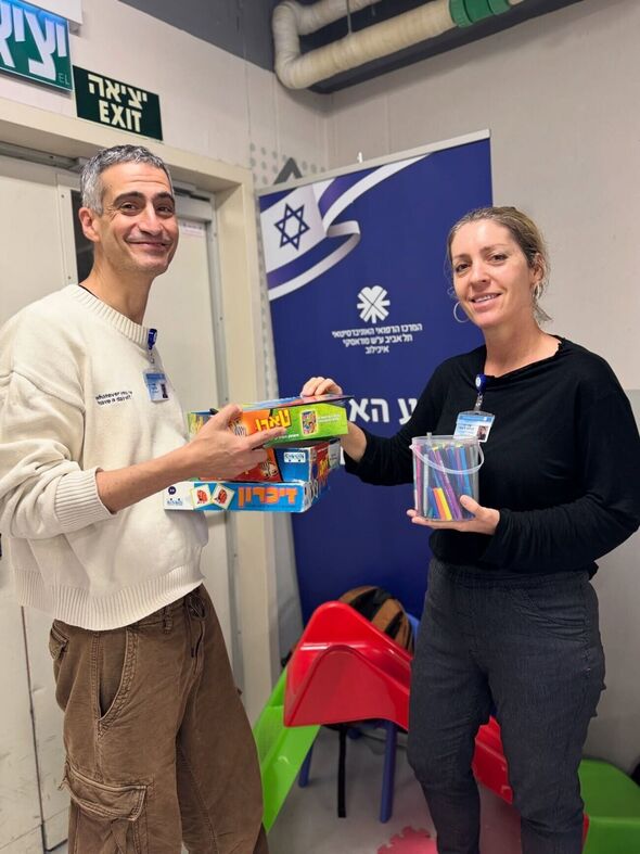 צילום מתוך דף הפייסבוק בית החולים דנה-דואק לילדים