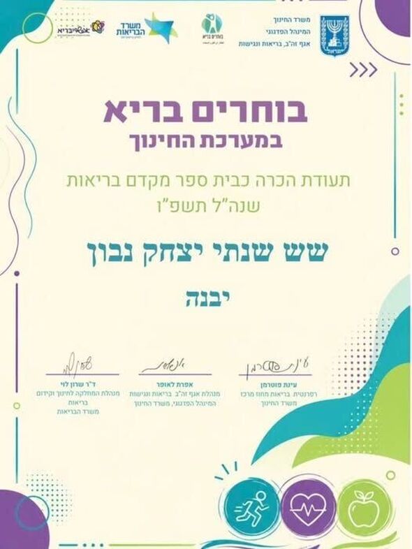 צילום מתוך דף הפייסבוק קריית החינוך יצחק נבון