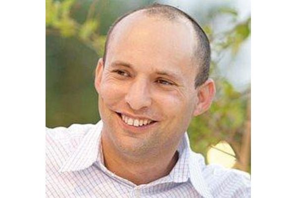 נפתלי בנט מנהיג מפלגת הבית היהודי/מפד\"ל