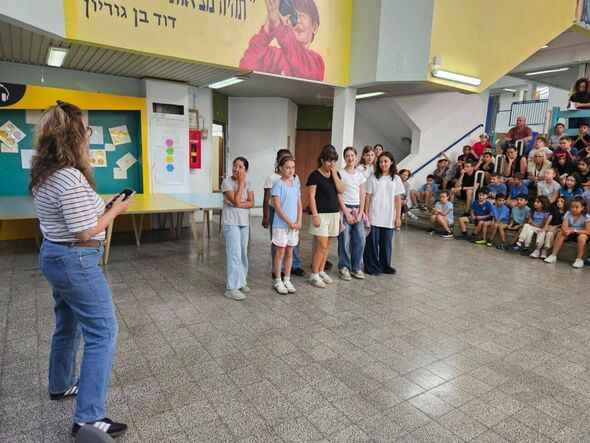 צילום מתוך דף הפייסבוק בית ספר "לוי אשכול" חולון