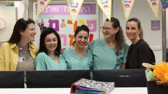 צילום מתוך דף הפייסבוק בית החולים דנה-דואק לילדים