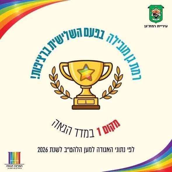 צילום מתוך דף הפייסבוק עיריית רמת גן