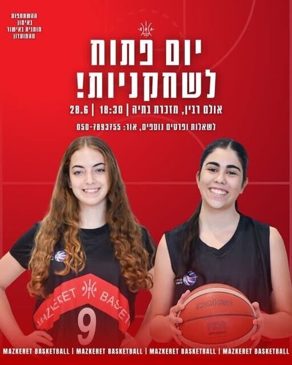צילום:מועדון כדורסל מזכרת בתיה