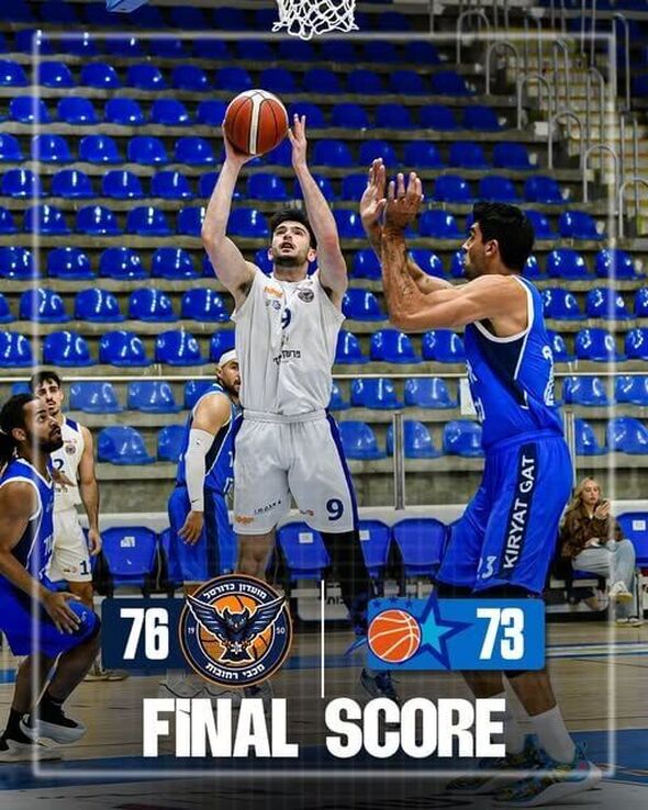 צילום מתוך דף הפייסבוק מועדון כדורסל מכבי רחובות