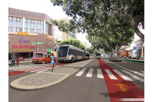 הדמיה רכבת המטרו