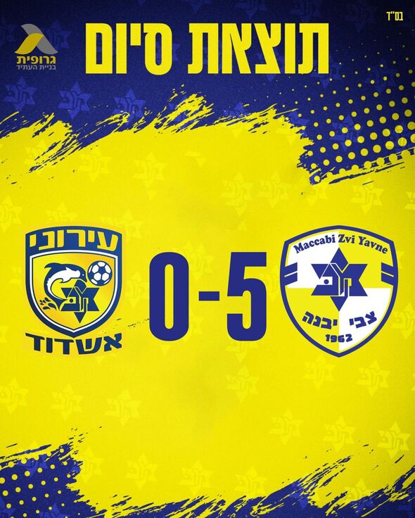 צילום מתוך דף הפייסבוק מכבי יבנה