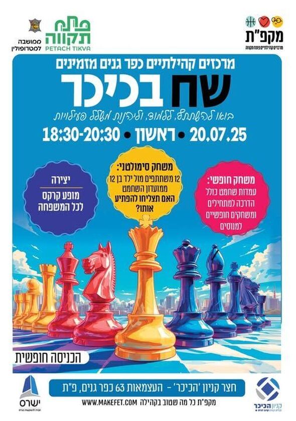 צילום מתוך דף הפייסבוק מרכזים קהילתיים
