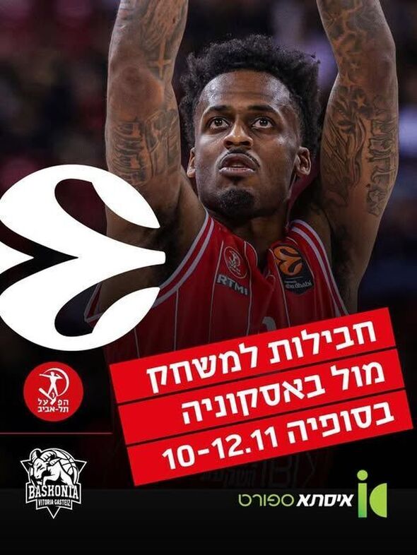 צילום מועדון הכדורסל הפועל תל אביב