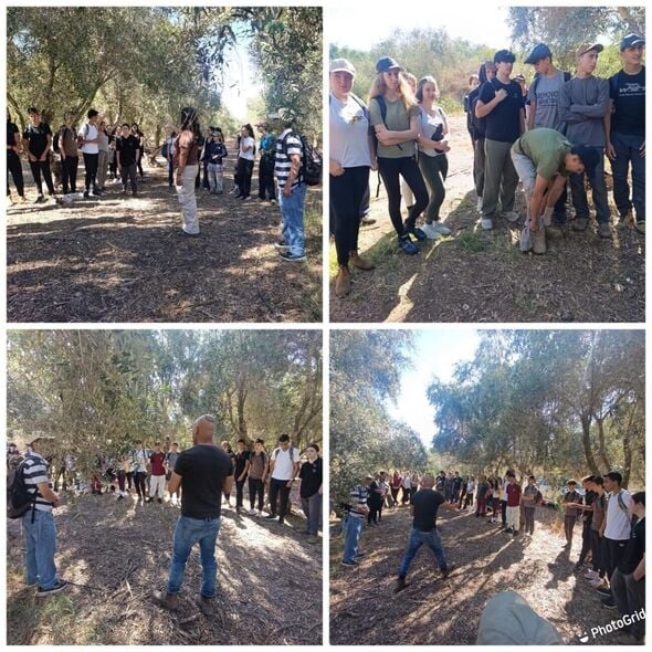 צילום מתוך דף הפייסבוק על-יסודי קשת מזכרת בתיה