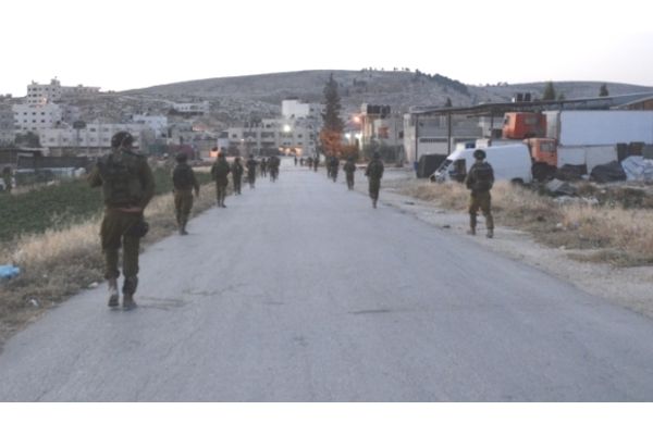 צהל בסריקות אחר הנערים - צילום דובר צהל