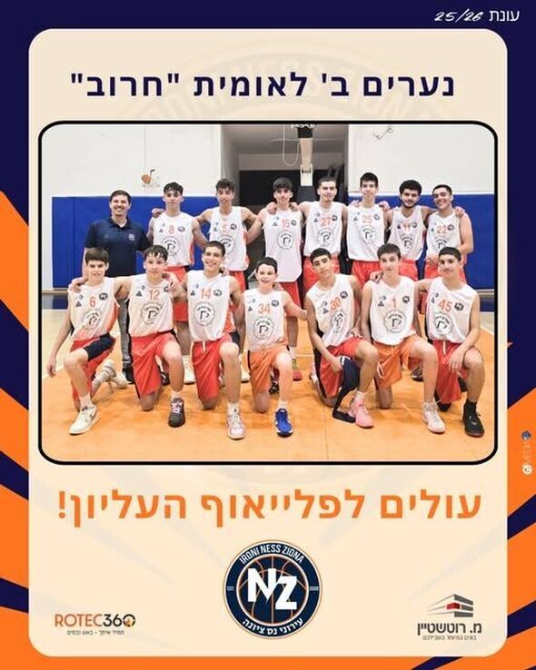 עירוני נס ציונה - מחלקת הנוער ובית הספר לכדורסל