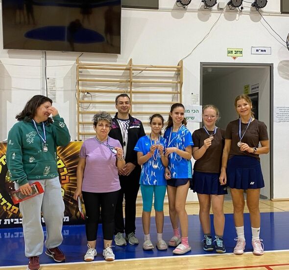 צילום מתוך דף הפייסבוק מכבי ראשון לציון בדמינטון