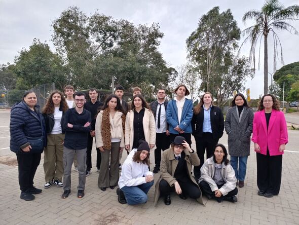 צילום מתוך דף הפייסבוק גימנסיה גן נחום