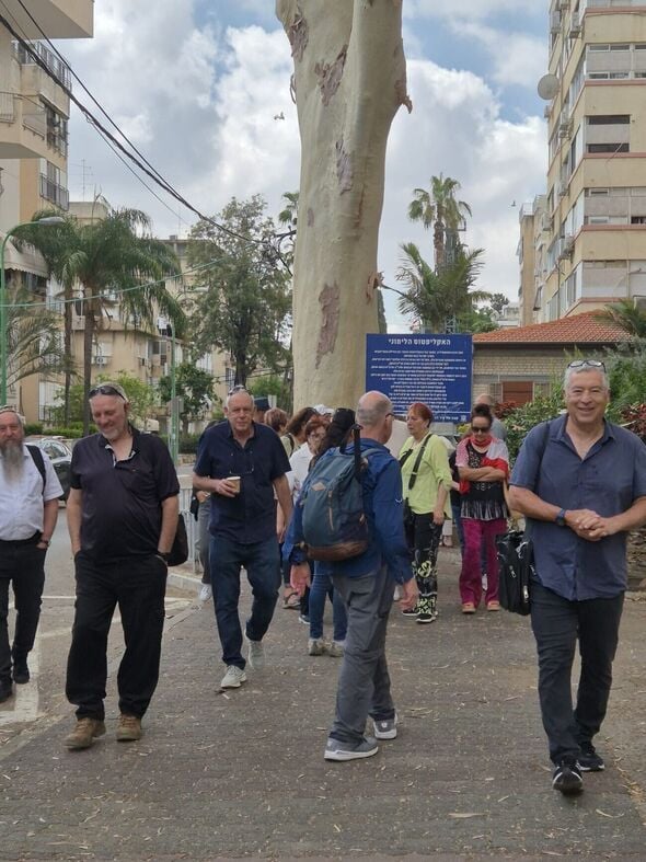 צילום מתוך דף הפייסבוק המחלקה לשימור אתרים וקשרי חוץ -עיריית פתח תקוה