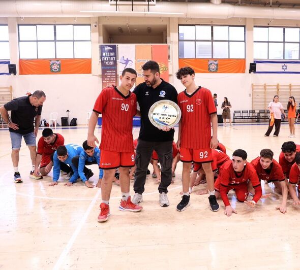 צילום מתוך דף הפייסבוק Hapoel Rishon LeZion H.C