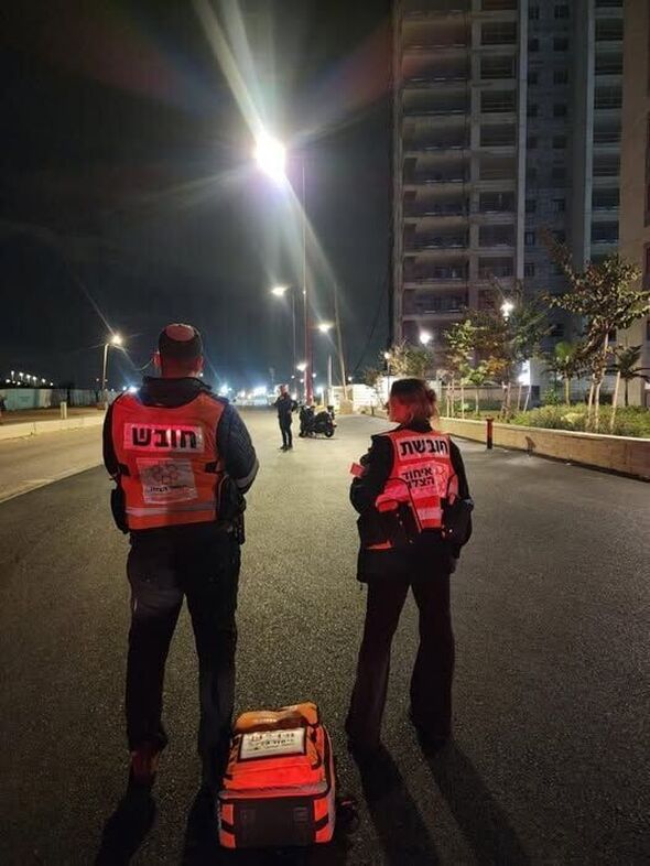 צילום מתוך דף הפייסבוק מתנדבי איחוד הצלה - סניף ראשון לציון