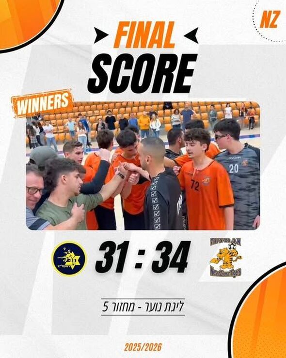 הפייסבוק א.כ. נס ציונה Ness Ziona Handball