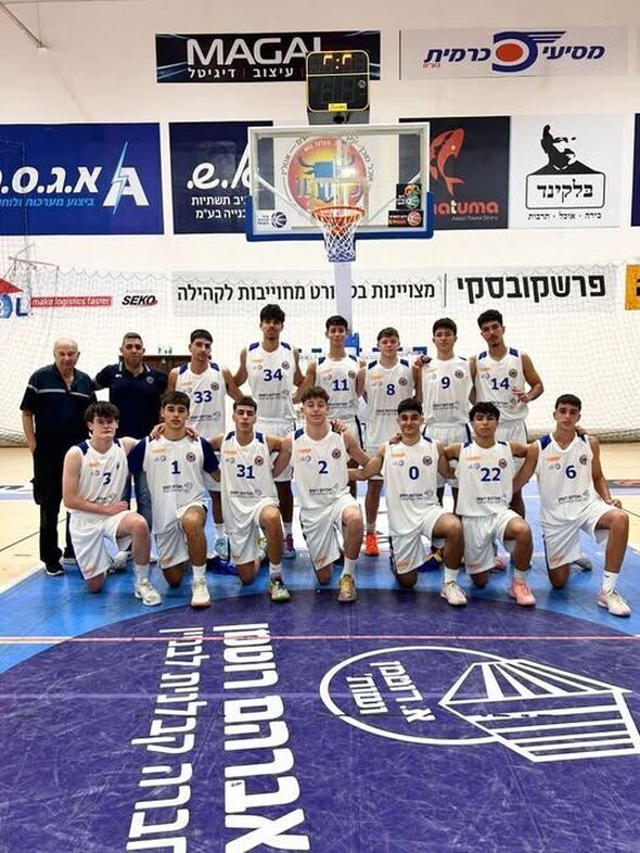 צילום מתוך דף הפייסבוק מכבי רחובות מחלקת הנוער כדורסל