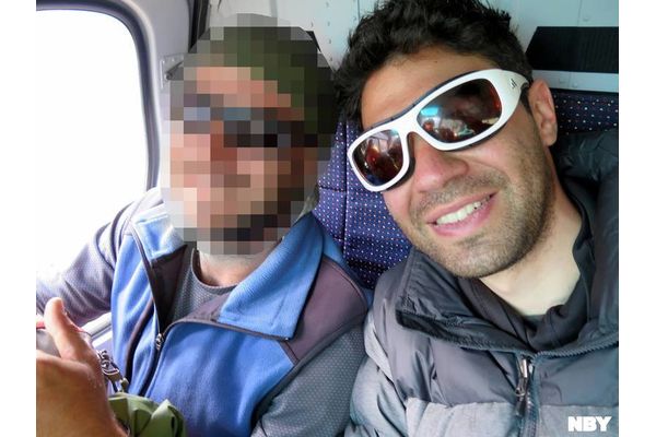 נדב והמחולץ הישראלי הנוסף- מתוך הפייסבוק של נדב
