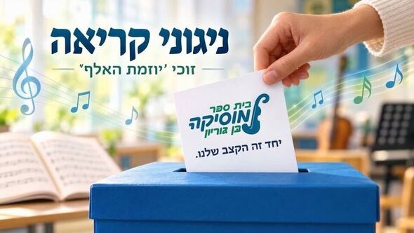 צילום מתוך דף הפייסבוק בית ספר בן גוריון יבנה