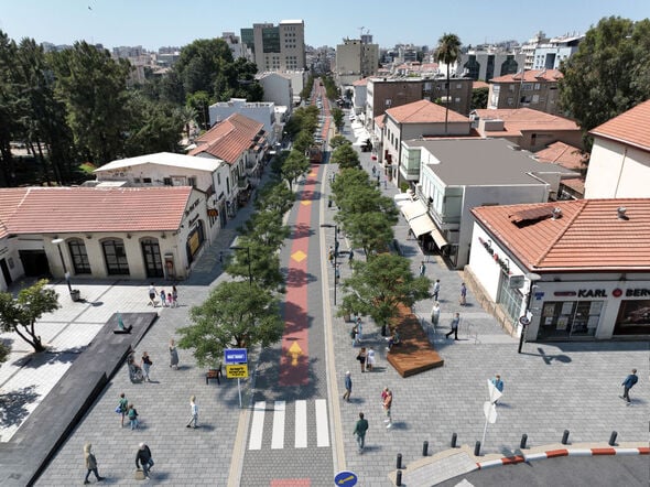 צילומים: הדמית הקו החום בראשון לציון