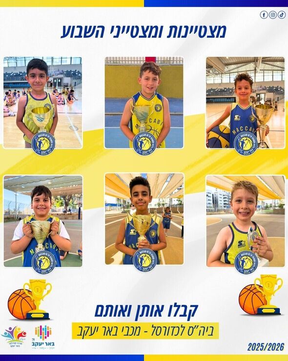 צילום מתוך דף הפייסבוק מכבי באר יעקב