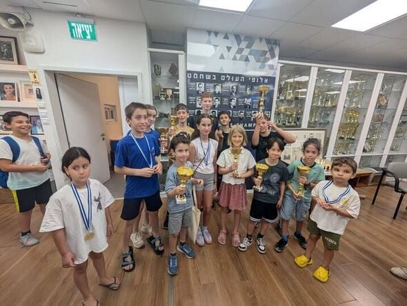 צילום מתוך דף הפייסבוק מועדון השחמט ראשון לציון - Rishon Le Zion Chess Club