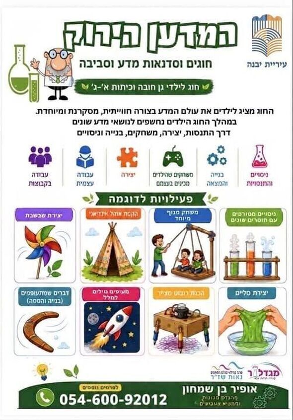 צילום מתוך דף הפייסבוק מרכז קהילתי נאות שז"ר