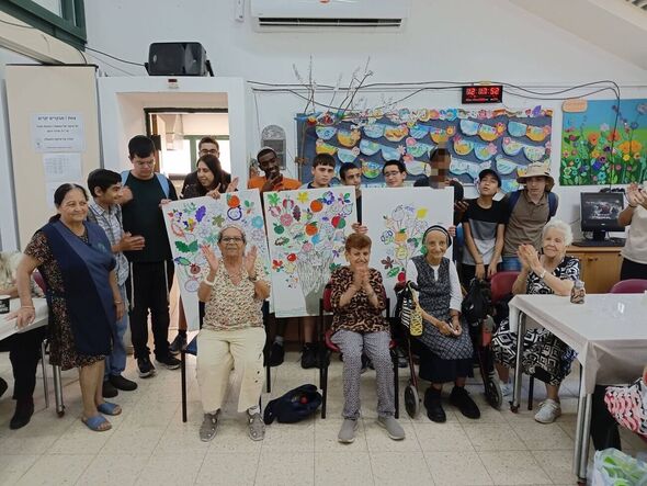צילום מתוך דף הפייסבוק מרכז יום לאזרח הוותיק מעז קרית עקרון