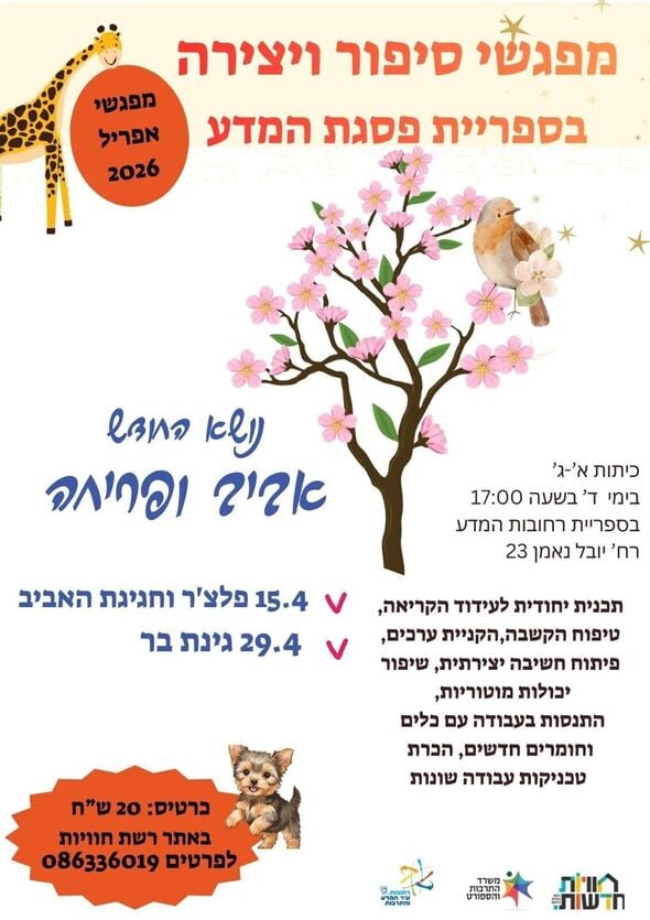 צילום מתוך דף הפייסבוק חוויות בספריות