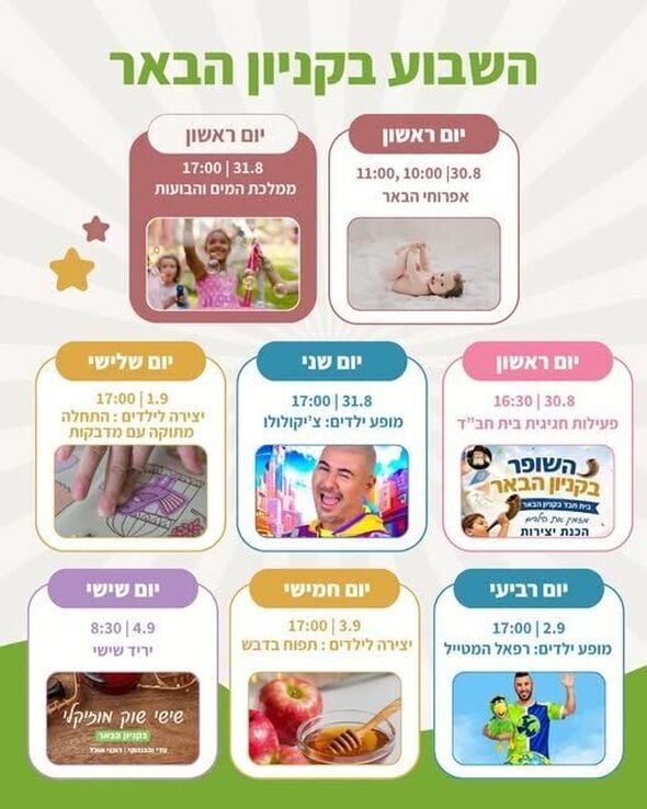 צילום מתוך דף הפייסבוק קניון הבאר