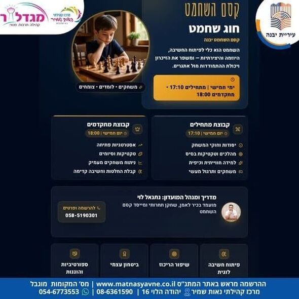 צילום מתוך דף הפייסבוק מרכז קהילתי נאות שמיר