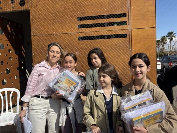 צילום מתוך דף הפייסבוק בית ספר נווה חוף - הדף הרשמי