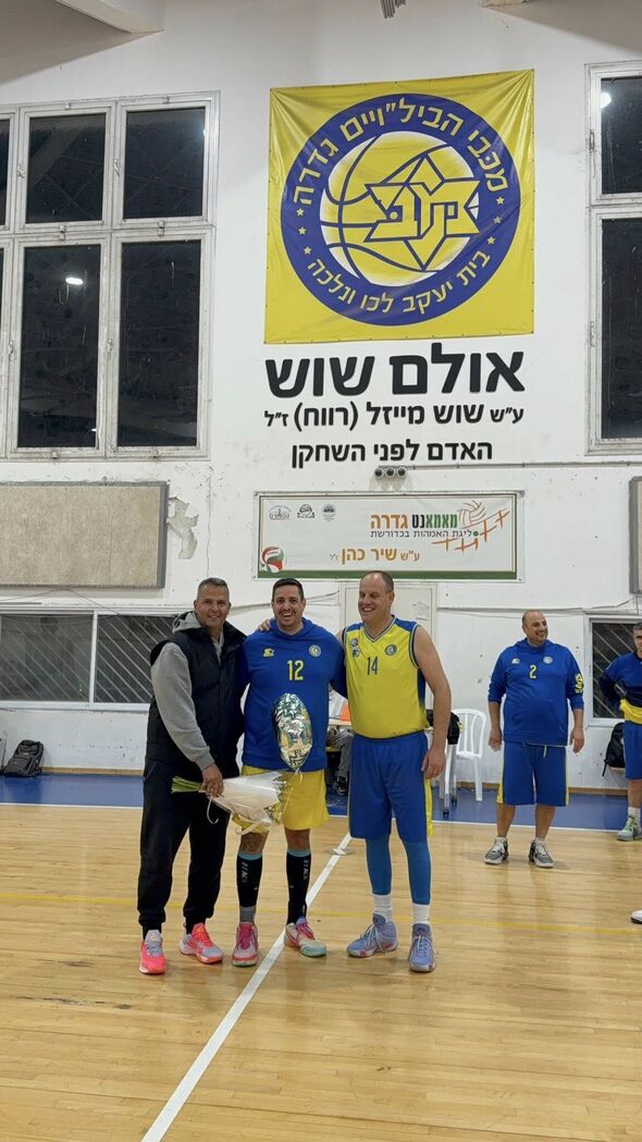 צילום מתוך דף הפייסבוק מכבי הבילויים גדרה כדורסל