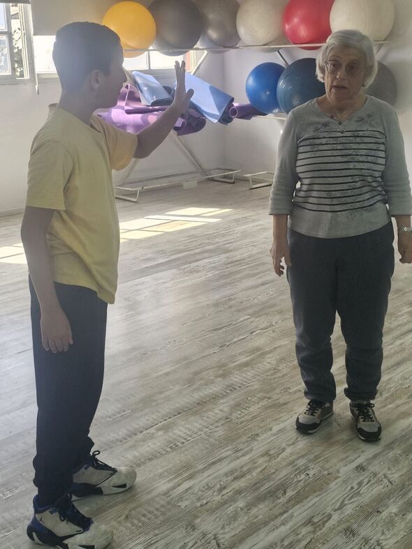 צילום מתוך דף הפייסבוק בית חינוך גורדון לאומנויות - צועדים בשביל ההצלחה