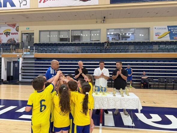 צילום מתוך דף הפייסבוק Maccabi Rishon Lezion handball - מכבי ראשון לציון כדוריד