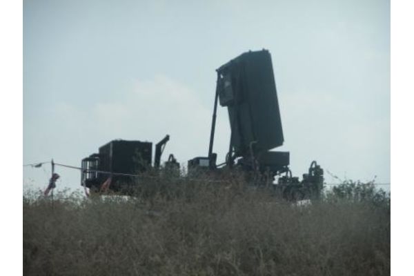 מערכת כיפת ברזל המוצבת גם כיום באזור רחובות