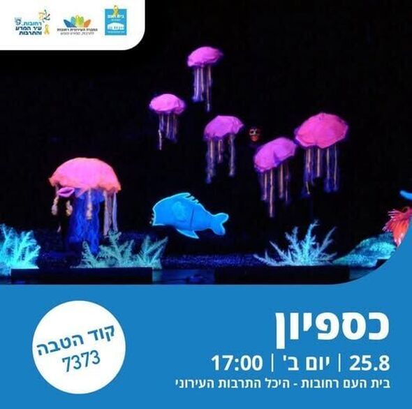 צילום מתוך דף הפייסבוק בית העם היכל התרבות רחובות