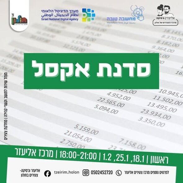 צילום מתוך דף הפייסבוק אליעזר וג'סיקה - צעירים בחולון